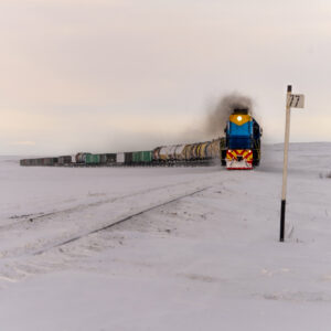 Tren en Siberia